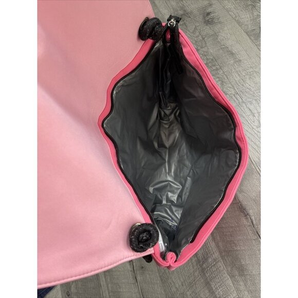 Victorias Secret Bag LARGE Insulated Neoprene Cooler Tote Pink Beach Straps - Picture 5 of 8